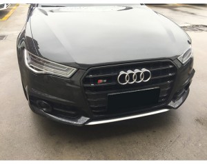 Audi A6/S6 C7.5 PA RS6 Style Front Bumper Grille (2016-2018 Quattro Version)
