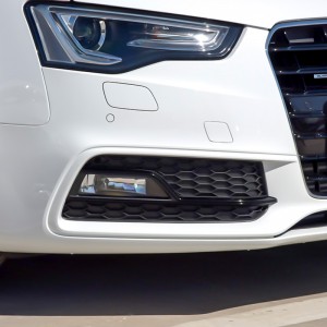 Audi fog light grill for Audi A5 B8.5 Sline or S5 honeycomb style fog lamp cover 12-16