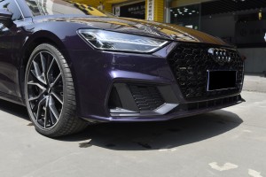 Rs7 Hood Grill mo Aud A7 S7 S7 C8 ma COC BUMPT BUMPER CENTER GRING