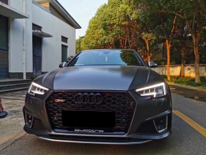 S4 RS4 car grill for Audi A4 S4 B9 honeycomb front bumper grille facelift auto grills