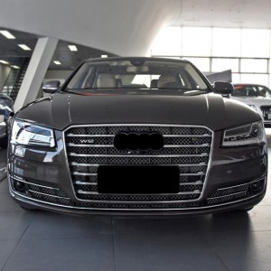 Fog Light Grill For Audi S-line A8 D4 PA 15-18 Fog Lamp Grill Racing