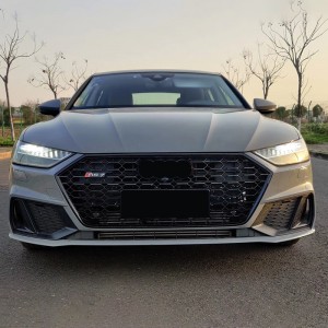 Rs7 Hood Grill mo Aud A7 S7 S7 C8 ma COC BUMPT BUMPER CENTER GRING