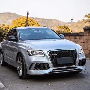 RSQ5 SQ5 honeycomb grills for Audi Q5 SQ5 B8.5 front bumper grille 2013-2018