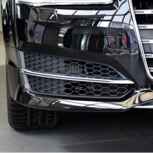 Fog Light Grill For Audi S-line A8 D4 PA 15-18 Fog Lamp Grill Racing