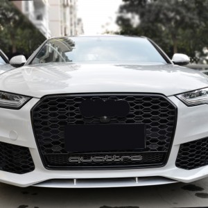 Audi A6/S6 C7.5 PA RS6 Style Front Bumper Grille (2016-2018 Quattro Version)