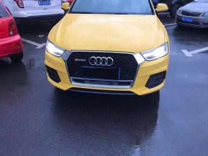RSQ3 SQ3 ABS AUTO griyaj pou Audi Q3 2016-2019 radyatè siwo myèl griy devan grill eksepsyonèl