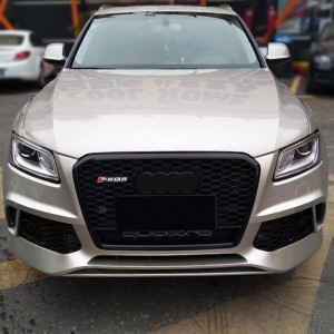 RSQ5 SQ5 honeycomb grills for Audi Q5 SQ5 B8.5 front bumper grille 2013-2018