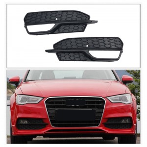 Audi fog grill S-line A3 S3 honeycomb A3 fog lamp cover for Audi A3 13-16