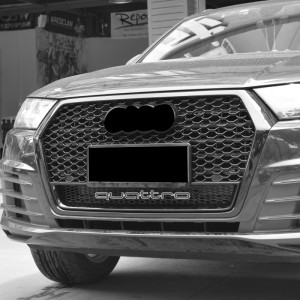 RSQ7 SQ7 radiator honeycomb grill for Audi Q7 SQ7 2016-2019 front bumper grille