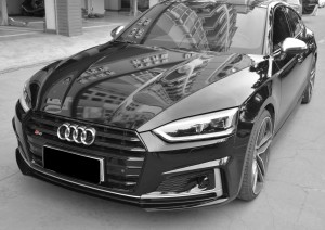 RS5 honeycomb grill for Audi A5 S5 B9 Auto parts front grille ABS material