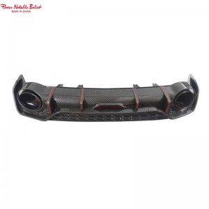 Audi A4L Sline upgrade to R style rear diffuser pipe 20-24