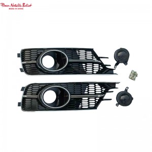 Audi Bumper Fog Light ACC Grilles Radar Sensor A6 S6 S-Line C7.5 C7PA