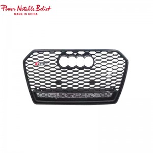 Audi A6/S6 C7.5 PA RS6 Style Front Bumper Grille (2016-2018 Quattro Version)