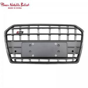 Audi A6/S6 C7.5 PA RS6 Style Front Bumper Grille (2016-2018 Quattro Version)