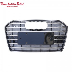 Audi A6/S6 C7.5 PA RS6 Style Front Bumper Grille (2016-2018 Quattro Version)