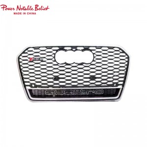 Audi A6/S6 C7.5 PA RS6 Style Front Bumper Grille (2016-2018 Quattro Version)