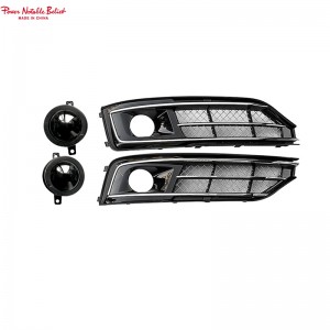 Fog Light Grill For Audi S-line A8 D4 PA 15-18 Fog Lamp Grill Racing