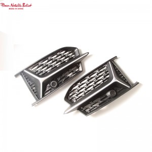Front Bumper Fog Light Lamp Grill cover Grille for Audi A6 C8 C8PA 20-25