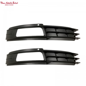 HONEYCOMB Front Bumper Fog Light Lamp Grille Cover For Audi A6 C6 S-Line 09-11