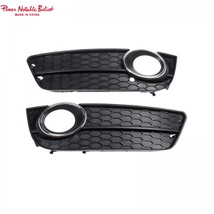 Honeycomb fog lamp grill for Audi A5 B8 S-line S5 09-11