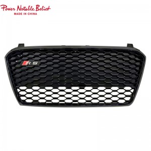 R8 Honeycomb grill for Audi R8 2014-2016 facelift mesh front bumper grill