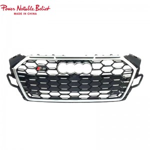 RS5 Front Bumper Grille For Audi A5 S5 B9PA Hood Front Bumper Grill