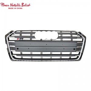 RS5 honeycomb grill for Audi A5 S5 B9 Auto parts front grille ABS material