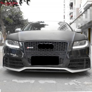 BUMER Stob Stomper airson Audi A5 B8 B8 le LIP aghaidh Grill Greill 2009-2011