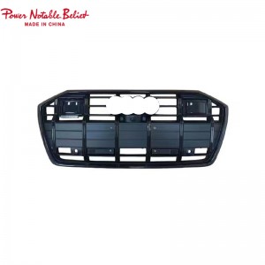 RS6 front bumper grille for audi A6 A6L S6 C8 honeycomb grill