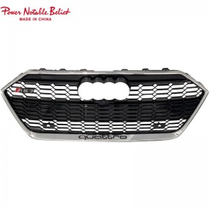 Rs7 Hood Grill mo Aud A7 S7 S7 C8 ma COC BUMPT BUMPER CENTER GRING