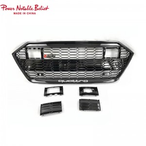 Rs7 Hood Grill mo Aud A7 S7 S7 C8 ma COC BUMPT BUMPER CENTER GRING
