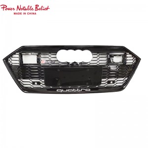 Rs7 Hood Grill mo Aud A7 S7 S7 C8 ma COC BUMPT BUMPER CENTER GRING