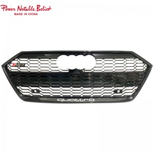 Rs7 Hood Grill mo Aud A7 S7 S7 C8 ma COC BUMPT BUMPER CENTER GRING