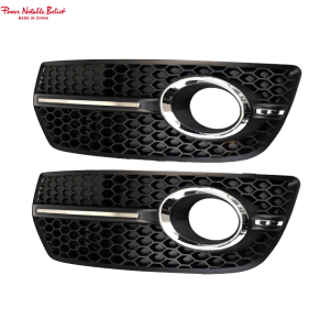 RSQ5 Fog grill for Audi Q5 SQ5 ABS fog honeycomb mesh grille 10-12