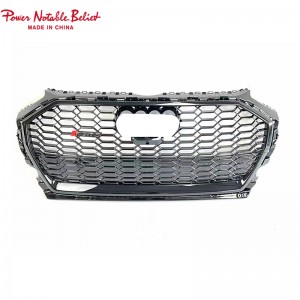 RSQ5 SQ5 front honeycomb radiator grill for Audi Q5 SQ5 2022-2025 mesh bumper grille