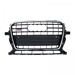 RSQ5 SQ5 honeycomb grills for Audi Q5 SQ5 B8.5 front bumper grille 2013-2018