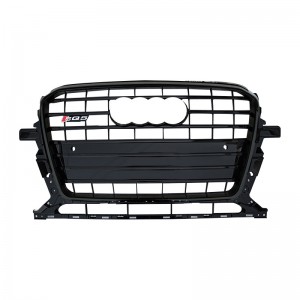RSQ5 SQ5 honeycomb grills for Audi Q5 SQ5 B8.5 front bumper grille 2013-2018