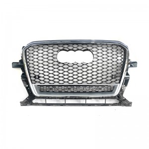 RSQ5 SQ5 honeycomb grills for Audi Q5 SQ5 B8.5 front bumper grille 2013-2018