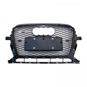RSQ5 SQ5 honeycomb grills for Audi Q5 SQ5 B8.5 front bumper grille 2013-2018