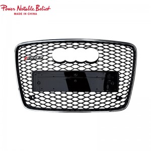 RSQ7 SQ7 front bumper grill for Audi Q7 SQ7 2006-2015 radiator honeycomb mesh grille