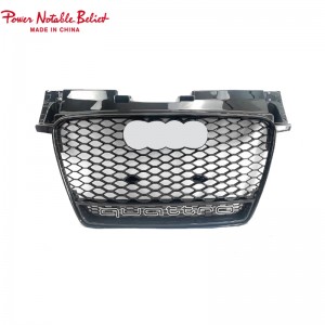 TTRS TRS style front grille for Audi TT TTS 2008-2014 facelift front bumper grille