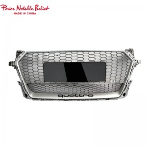 TTRS TTS facelift mesh grille for Audi TT TTS MK3 FV 8S front bumper grille 2015-2019