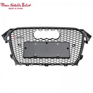 Upgrade Audin Rss Rs4 Style pito i luma Grille Herx Mesh Honeycum Hood Boall Barll Fetaui As4 B8.5