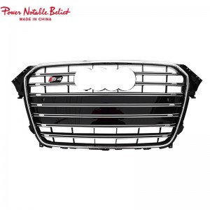 Upgrade Audin Rss Rs4 Style pito i luma Grille Herx Mesh Honeycum Hood Boall Barll Fetaui As4 B8.5