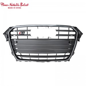 Upgrade Audin Rss Rs4 Style pito i luma Grille Herx Mesh Honeycum Hood Boall Barll Fetaui As4 B8.5