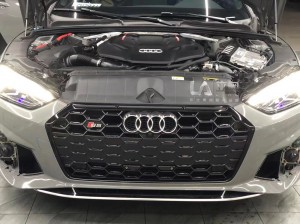 RS5 Front Bumper Grille For Audi A5 S5 B9PA Hood Front Bumper Grill