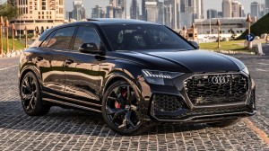 Audi Q8 SQ8 front grill change to RSQ8 SQ8 2017-2023 quattro style honeycomb grille
